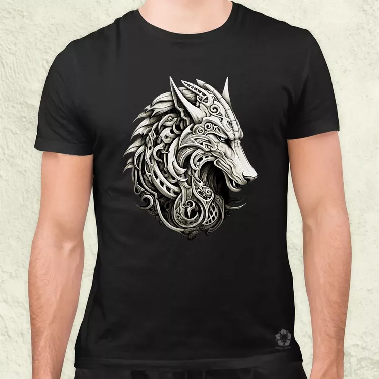 Fenrir amulett v4 férfi póló