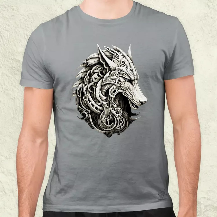 Fenrir amulett v4 férfi póló