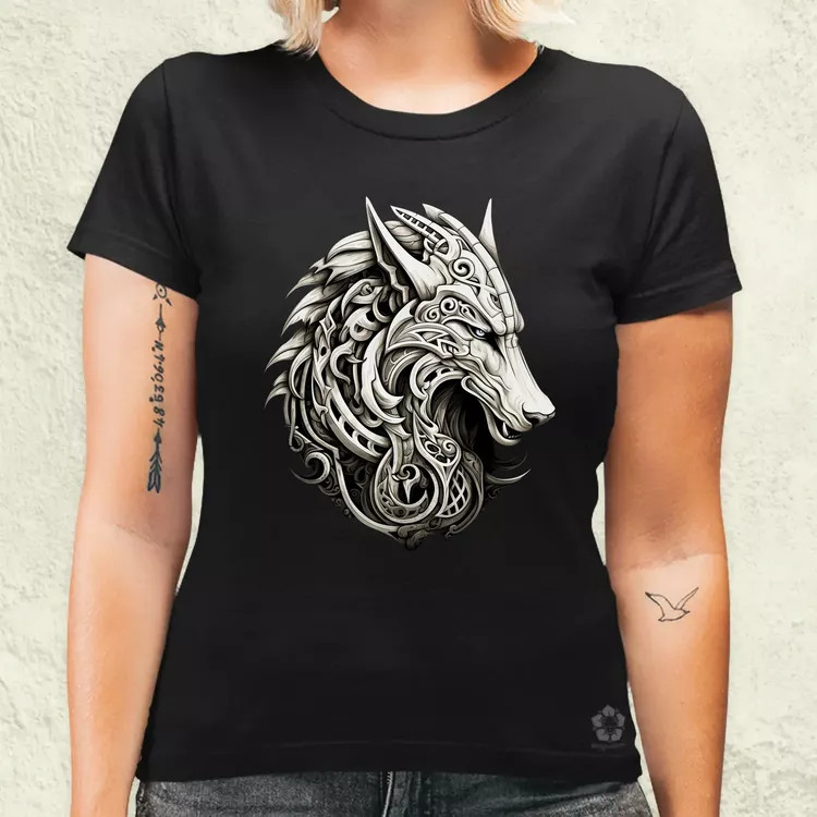 Fenrir amulett v4 női póló