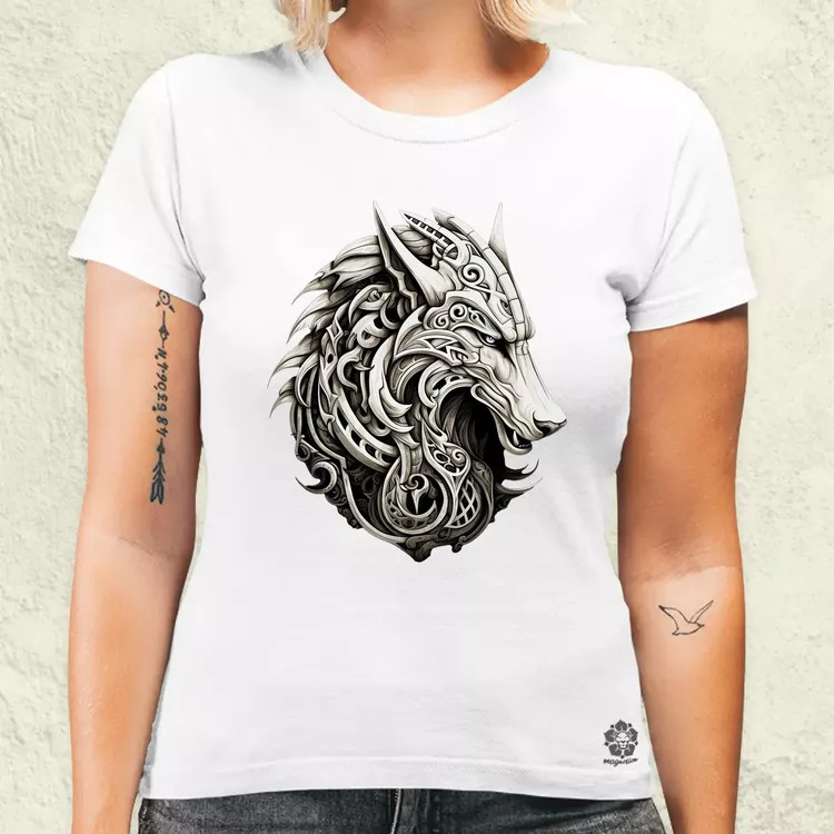 Fenrir amulett v4 női póló