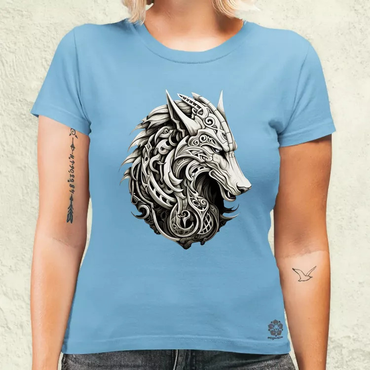 Fenrir amulett v4 női póló