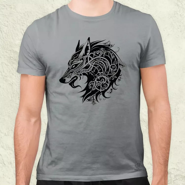 Fenrir amulett v5 férfi póló