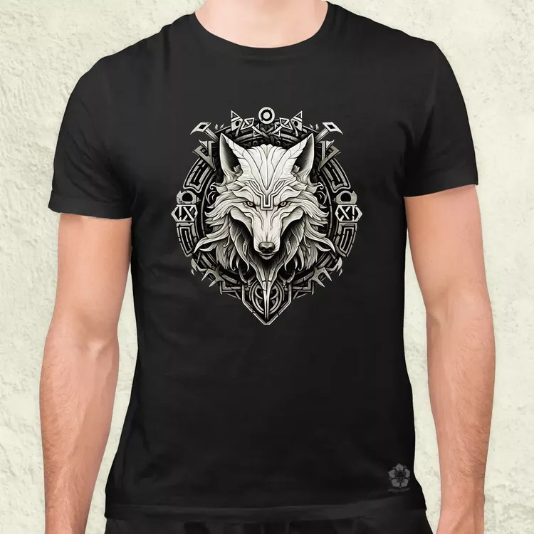 Fenrir amulett v6 férfi póló
