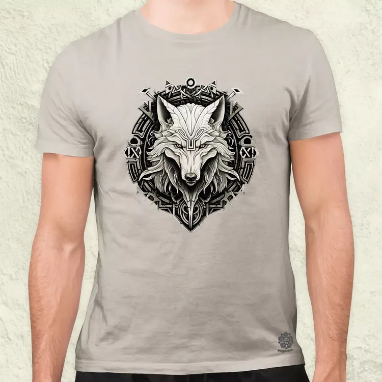 Fenrir amulett v6 férfi póló