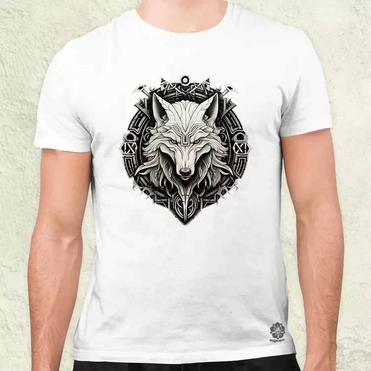 Fenrir amulett v6 férfi póló
