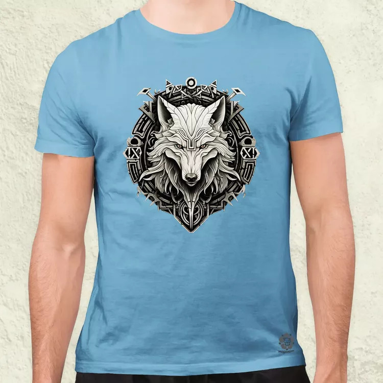 Fenrir amulett v6 férfi póló