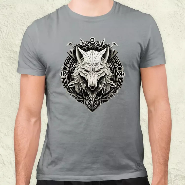 Fenrir amulett v6 férfi póló