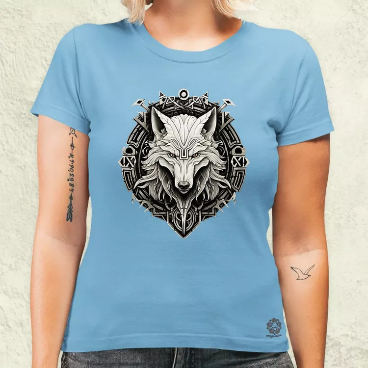 Fenrir amulett v6 női póló
