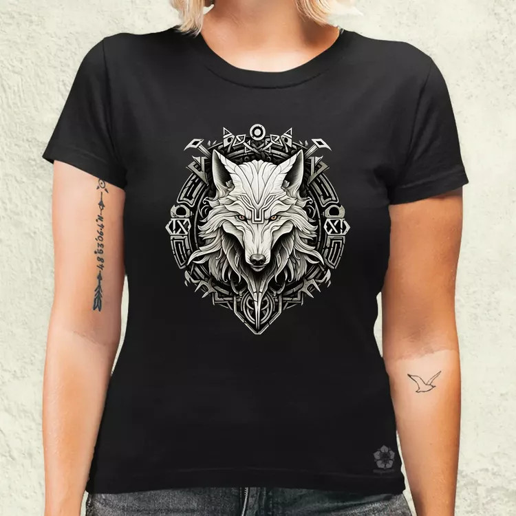 Fenrir amulett v6 női póló