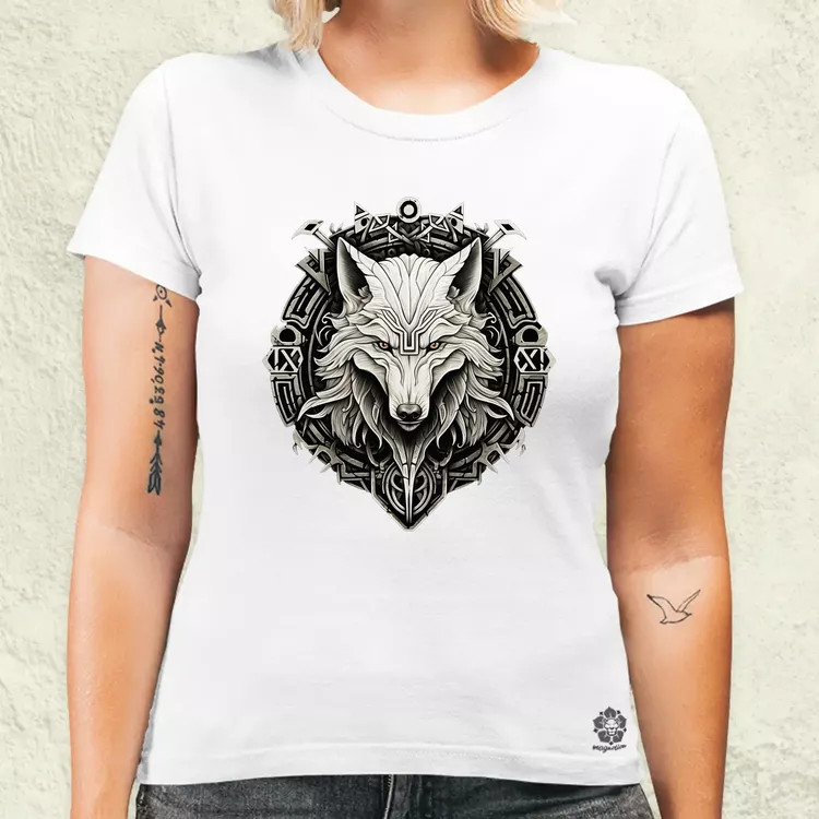 Fenrir amulett v6 női póló