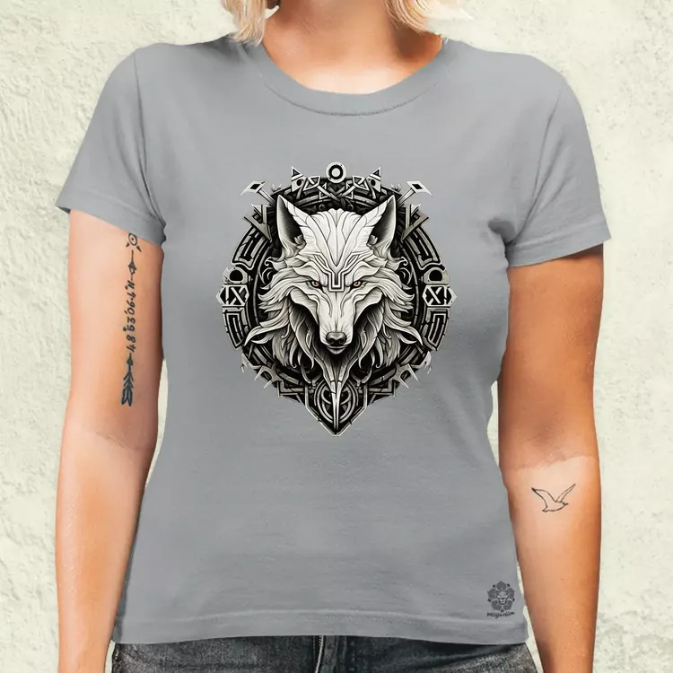 Fenrir amulett v6 női póló