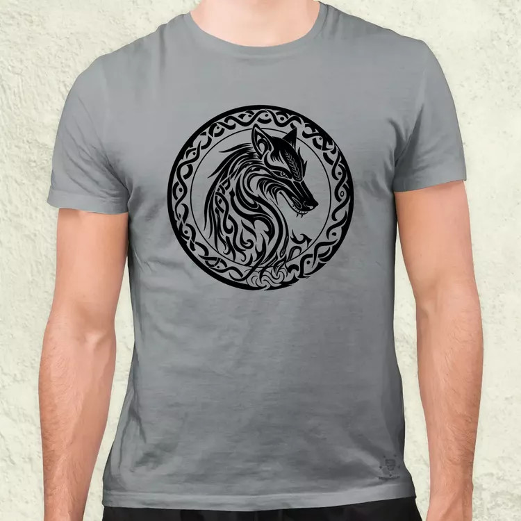 Fenrir amulett v7 férfi póló