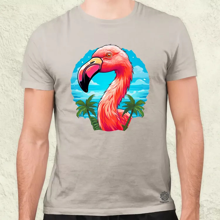 Flamingó nyaral v1 férfi póló