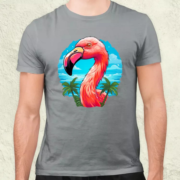 Flamingó nyaral v1 férfi póló