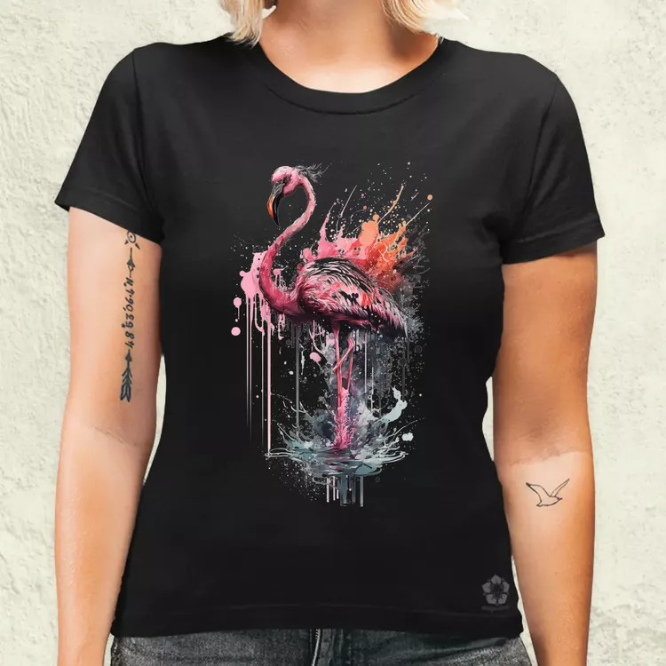 Flamingó v2 női póló