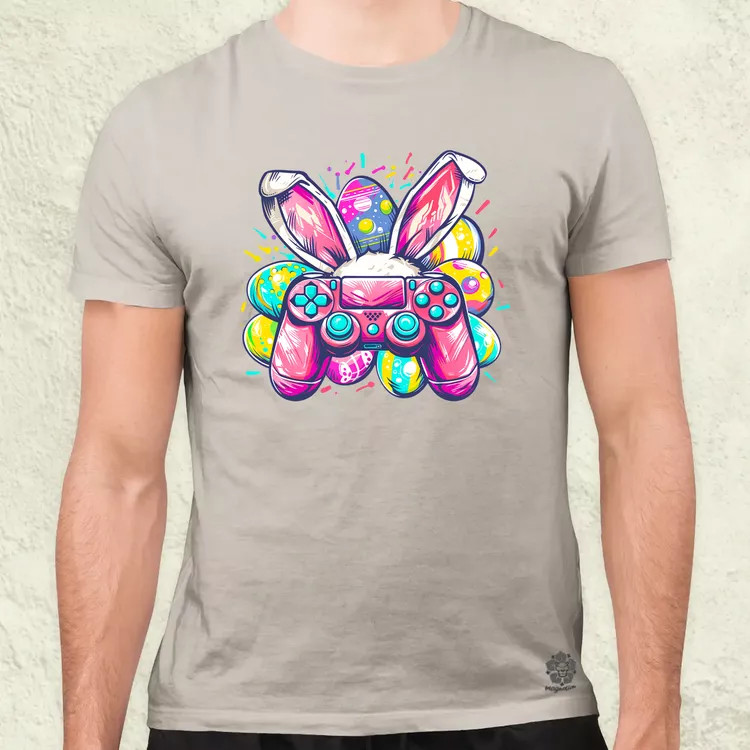 Gamer nyuszi v1 férfi póló