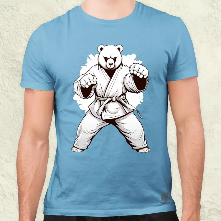 Karate maci v1 férfi póló