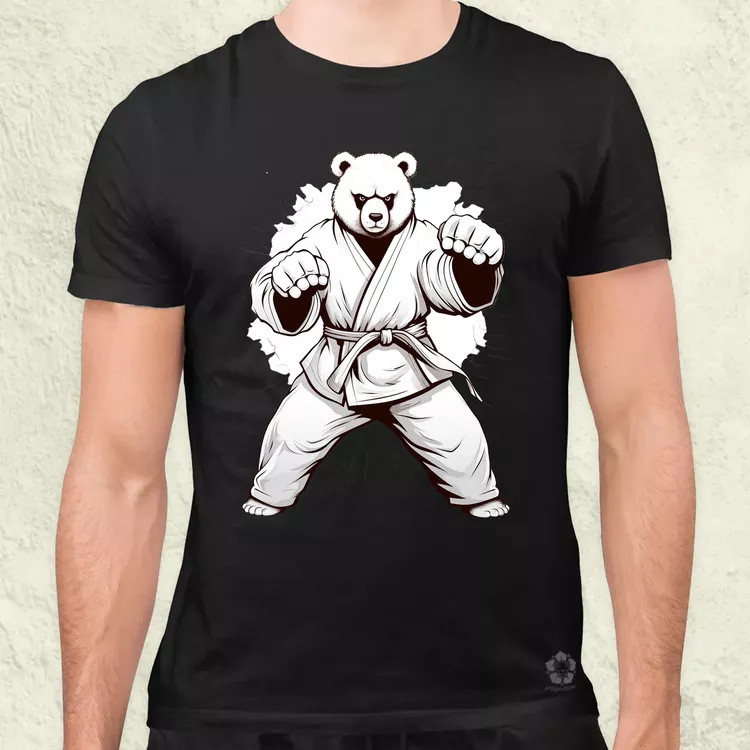 Karate maci v1 férfi póló