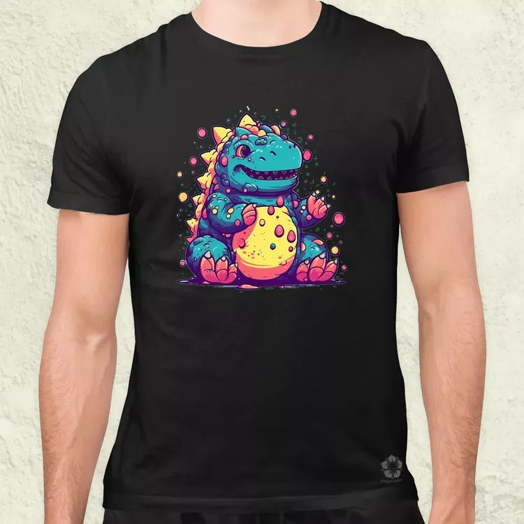 Kawaii Godzilla v3 férfi póló