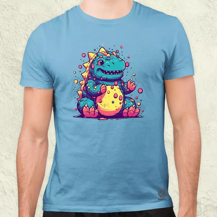Kawaii Godzilla v3 férfi póló