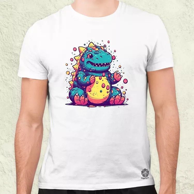 Kawaii Godzilla v3 férfi póló