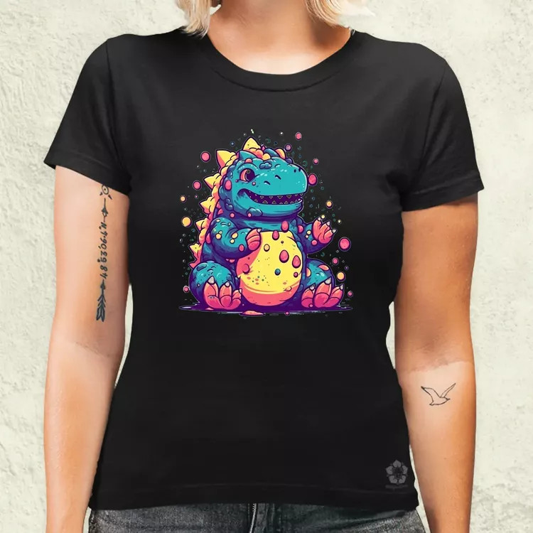 Kawaii Godzilla v3 női póló