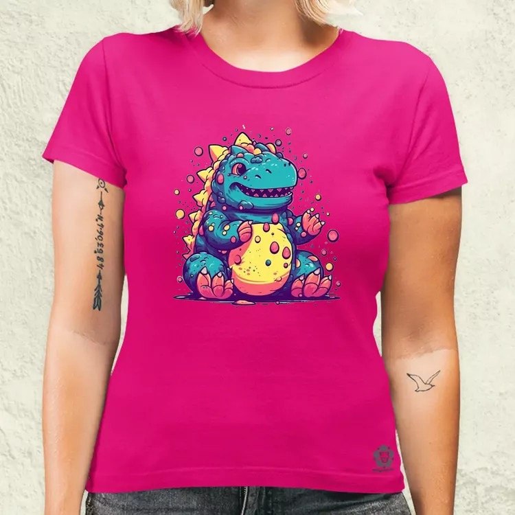 Kawaii Godzilla v3 női póló