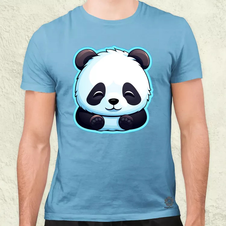 Kawaii panda v1 férfi póló