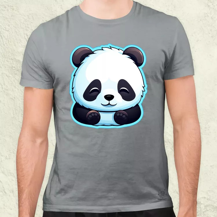 Kawaii panda v1 férfi póló