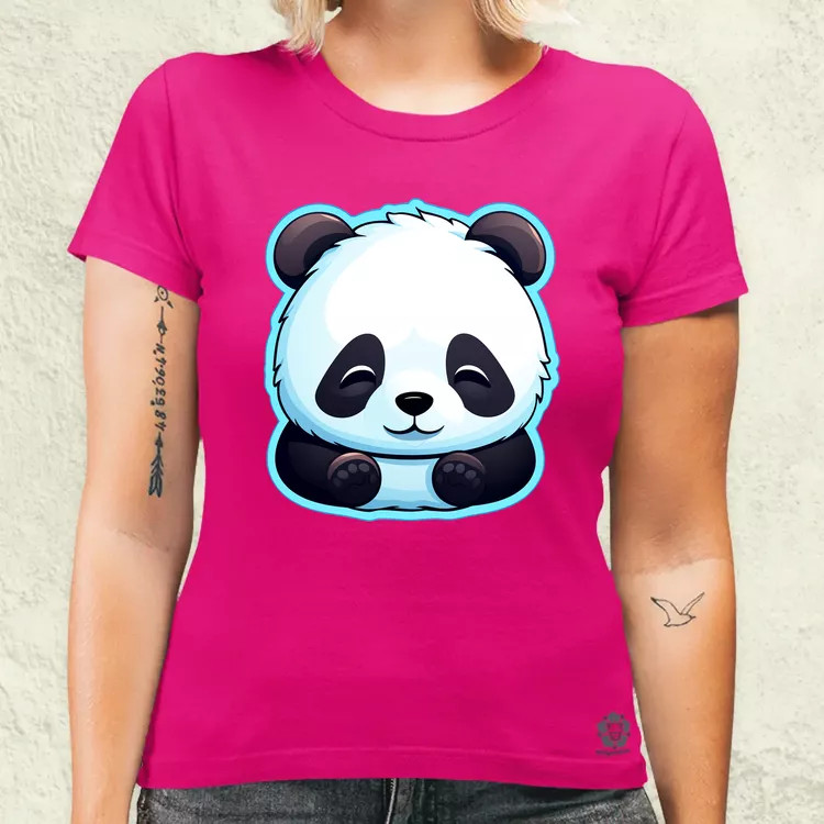 Kawaii panda v1 női póló
