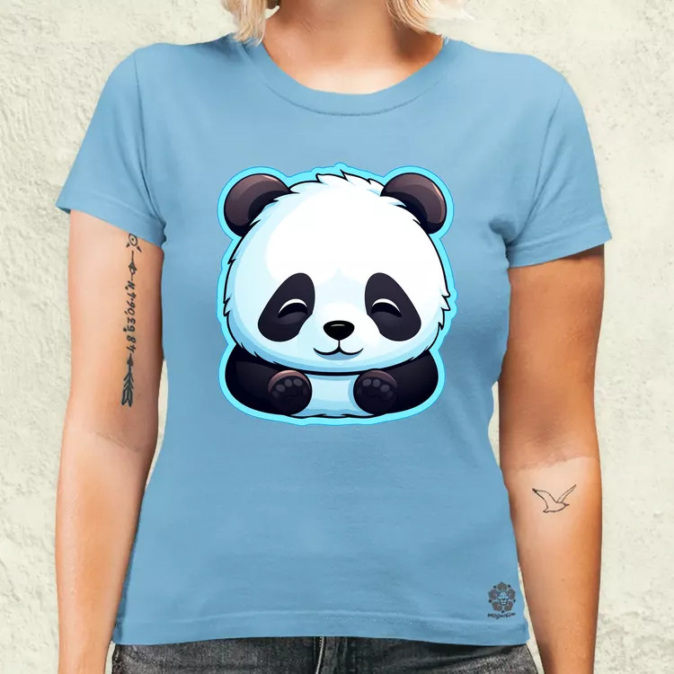 Kawaii panda v1 női póló