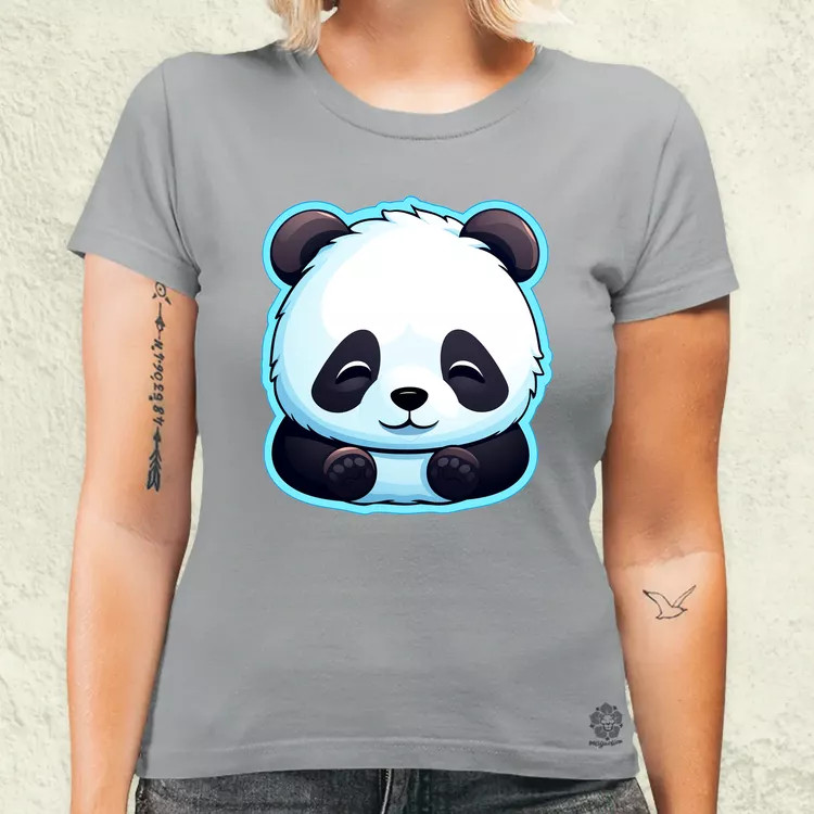 Kawaii panda v1 női póló