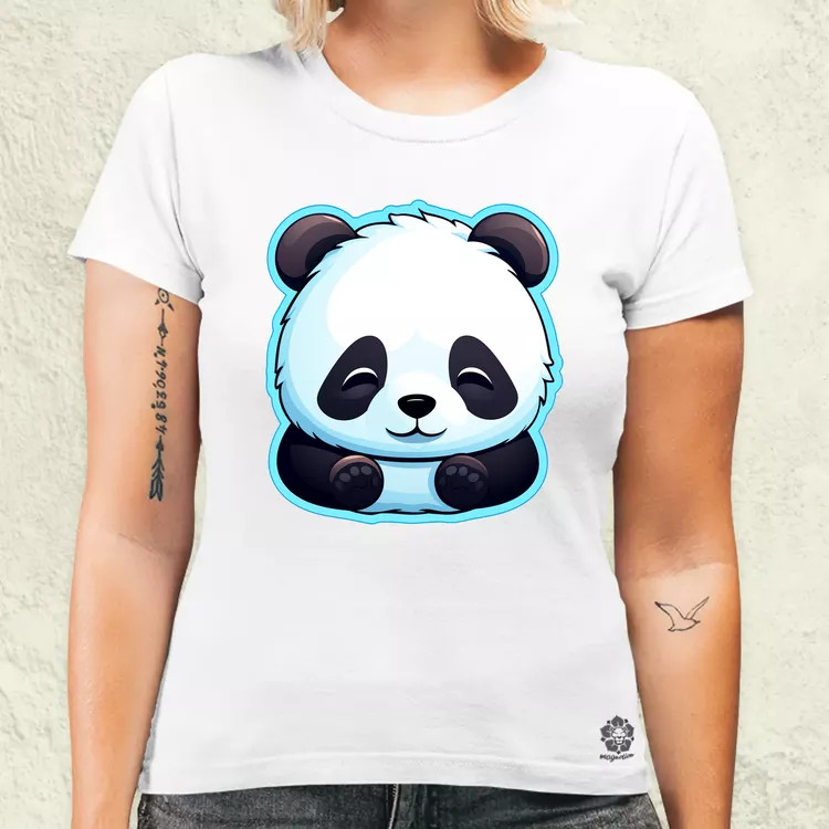 Kawaii panda v1 női póló