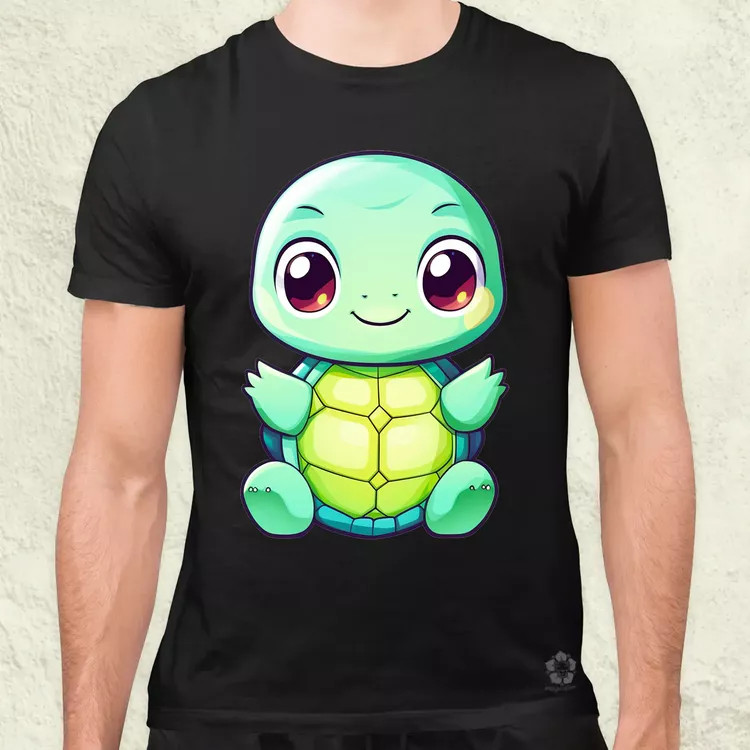 Kawaii teki v1 férfi póló