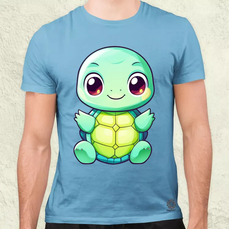 Kawaii teki v1 férfi póló