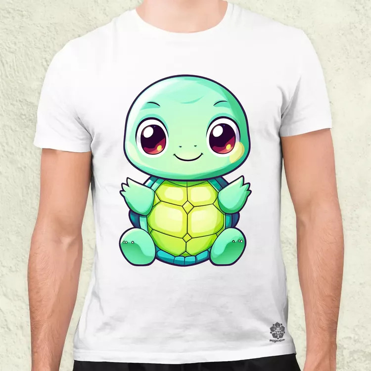 Kawaii teki v1 férfi póló