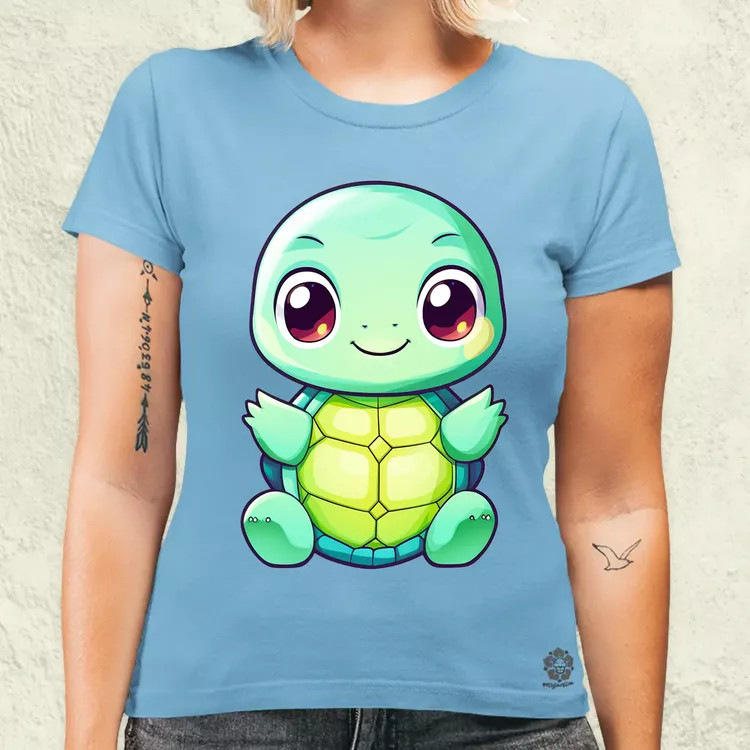 Kawaii teki v1 női póló