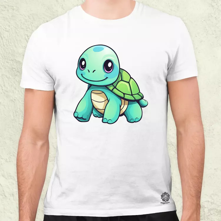 Kawaii teki v2 férfi póló