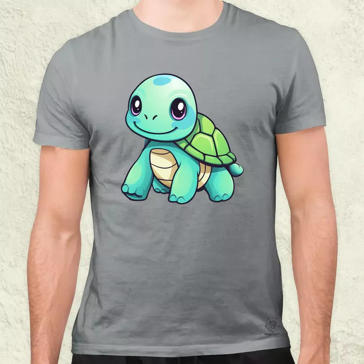 Kawaii teki v2 férfi póló