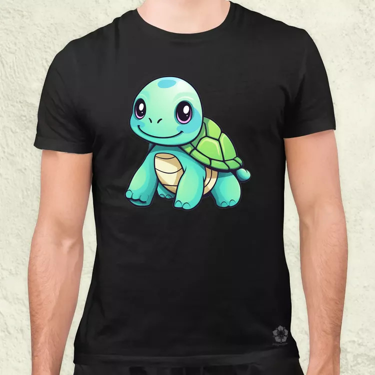 Kawaii teki v2 férfi póló