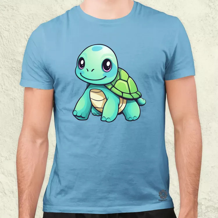 Kawaii teki v2 férfi póló