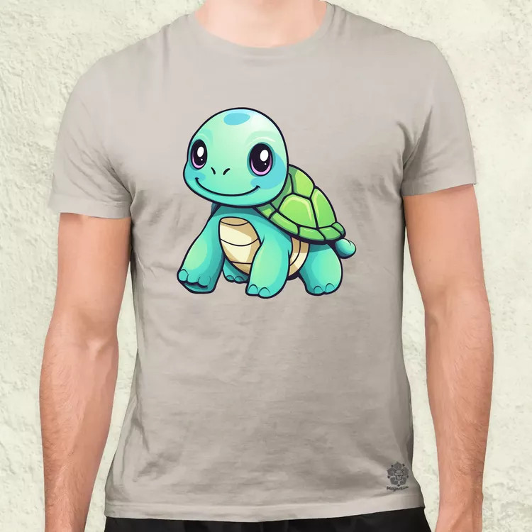 Kawaii teki v2 férfi póló