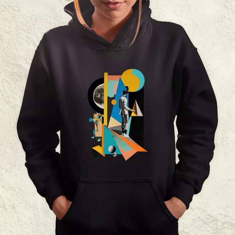 Kortárs modern digitális művészet v6 női pulóver