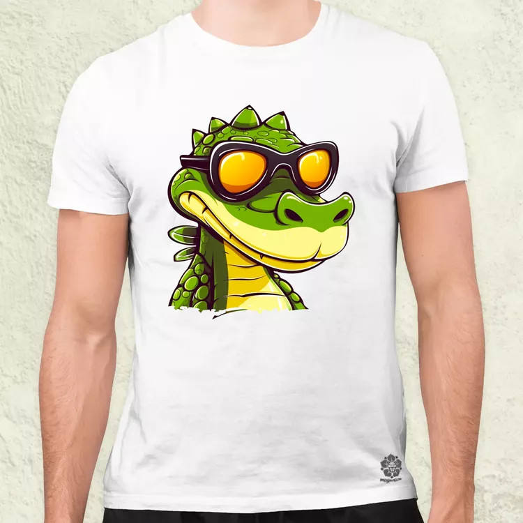 Laza krokodil v4 férfi póló