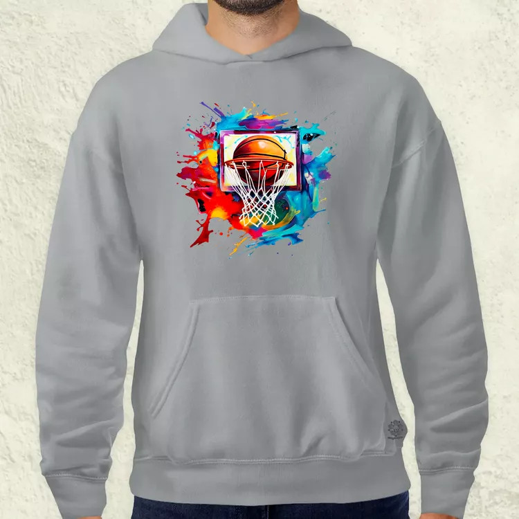 Kosárlabda graffiti v1 férfi pulóver