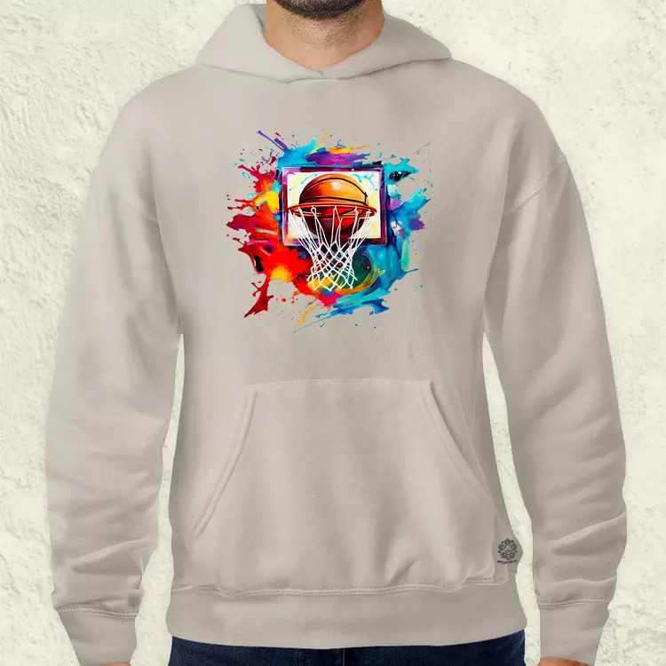 Kosárlabda graffiti v1 férfi pulóver