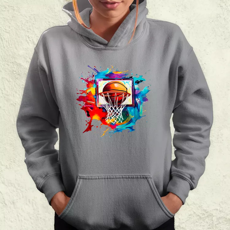 Kosárlabda graffiti v1 női pulóver