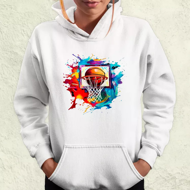 Kosárlabda graffiti v1 női pulóver