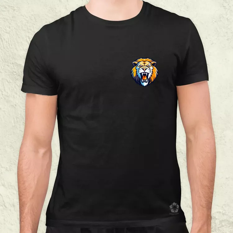 Morcos oroszlán zseb férfi póló