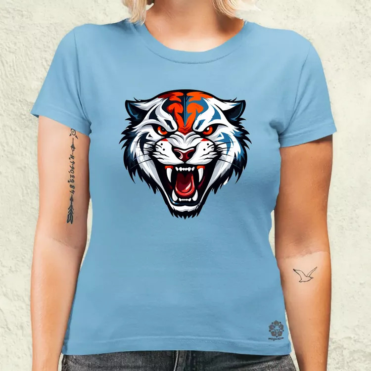 Morcos tigris v1 női póló